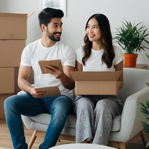 pareja valorando independizarse